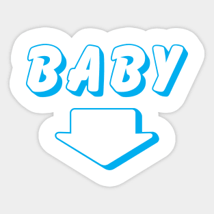 Baby (on board) – Mother to be Sticker